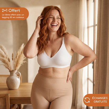 Soutien-gorge en gelée sans armatures rehaussant