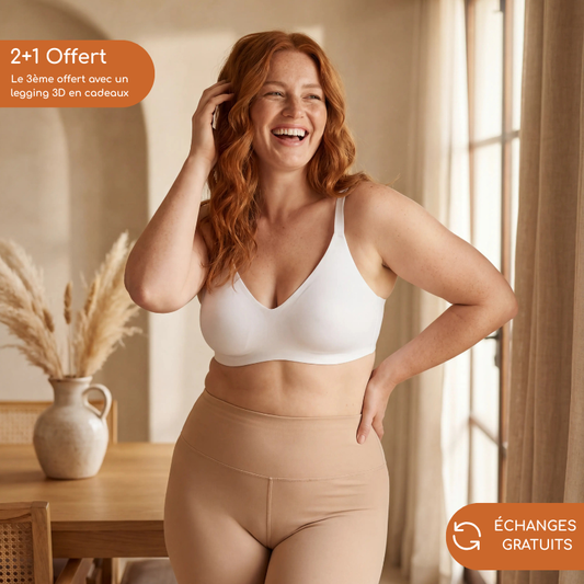 Soutien-gorge en gelée sans armatures rehaussant
