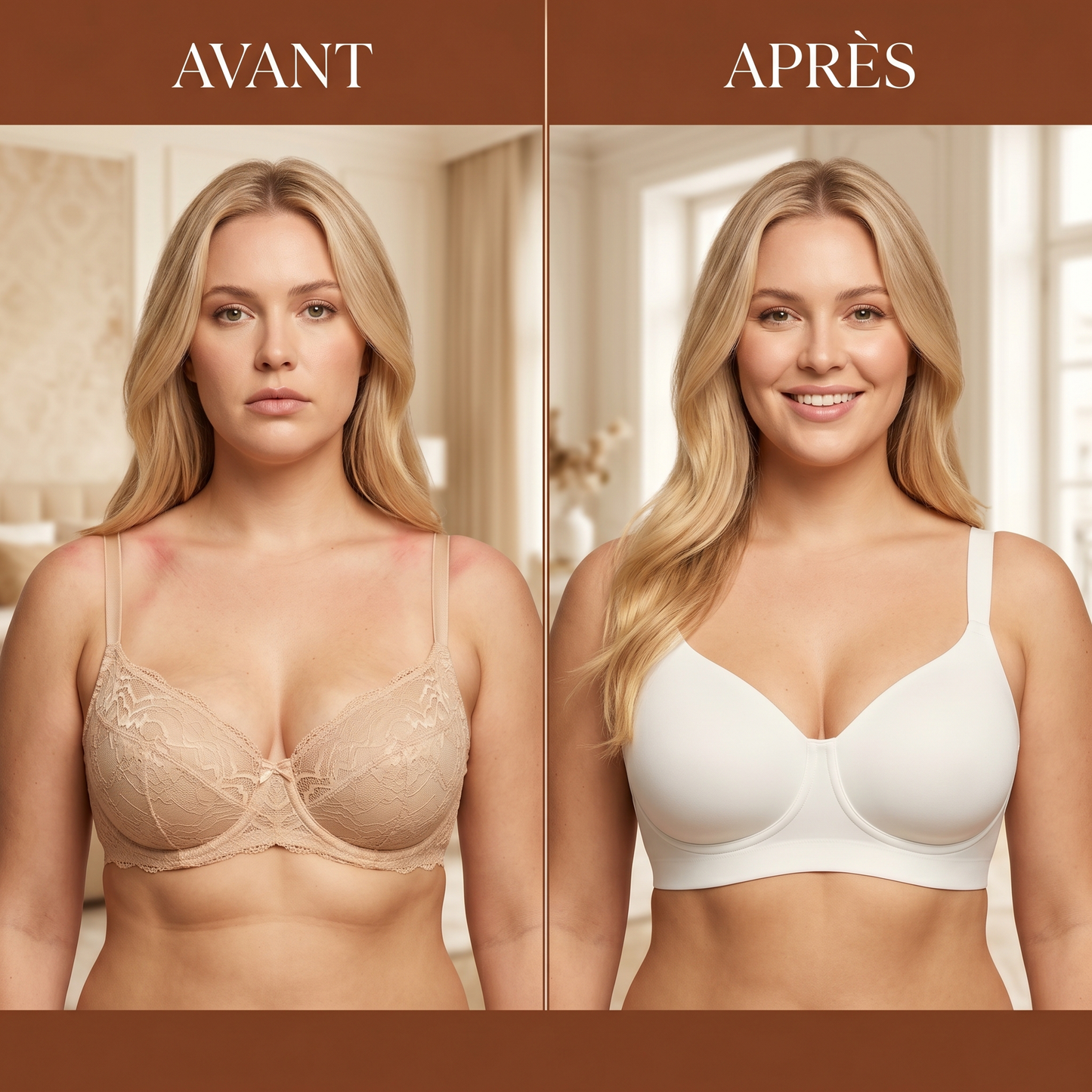 Soutien-gorge en gelée sans armatures rehaussant
