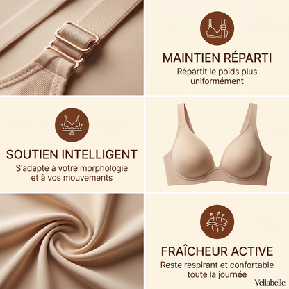 Soutien-gorge en gelée sans armatures rehaussant