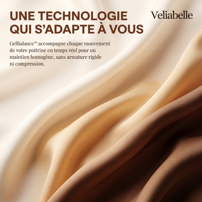 Soutien-gorge en gelée sans armatures rehaussant