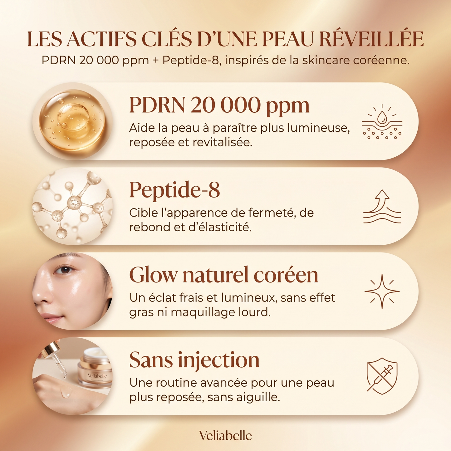 Sérum Éclat Réveillé — PDRN & Peptide-8